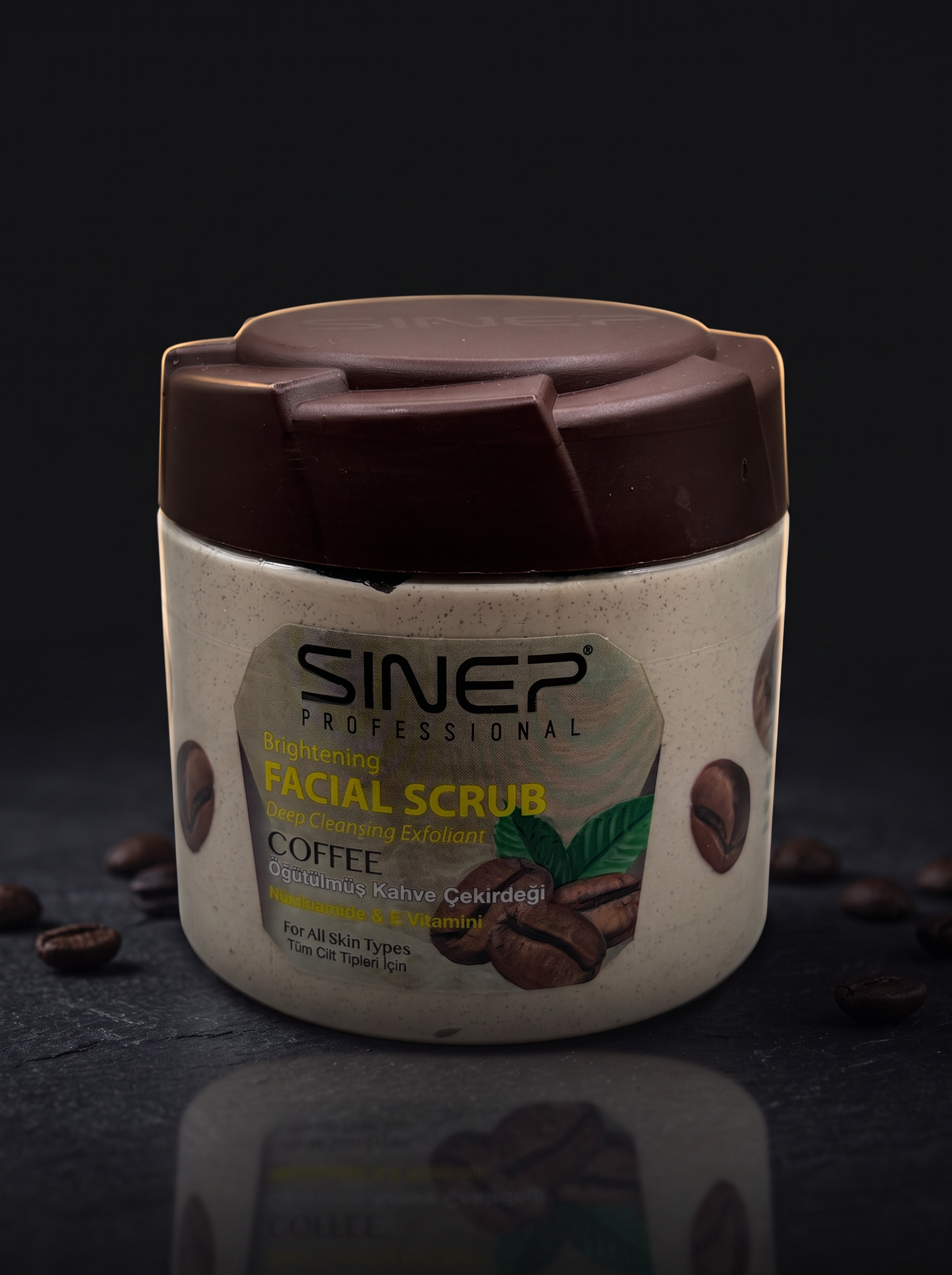 Brightening Facial Scrub — Coffee